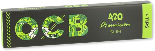 OCB Zigarettenpapier 420 Premium Slim 32 Tips+32 Blättchen