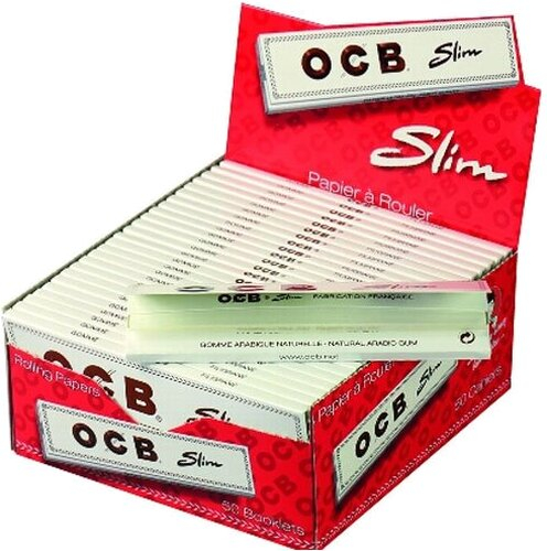 OCB Zigarettenpapier Weiß Slim Long 1x32 Blättchen OCB Zigarettenpapier Weiß Slim Long 1x32 Blättchen
