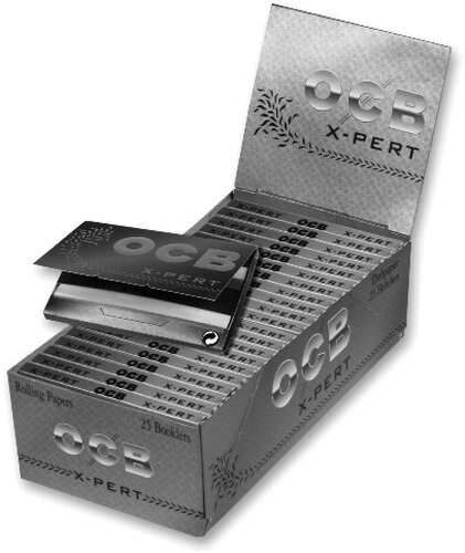OCB Zigarettenpapier X-PERT Silber Kurz 1x100 Blättchen OCB Zigarettenpapier X-PERT Silber Kurz 1x100 Blättchen