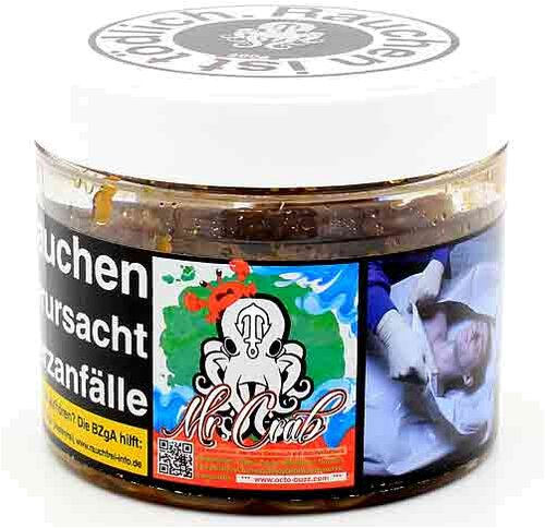 OCTOPUZ Mr Crab Shisha Tabak (Himbeere, Erdbeere, Traube, Cranberry, Kirsche) OCTOPUZ Mr Crab Shisha Tabak (Himbeere, Erdbeere, Traube, Cranberry, Kirsche)