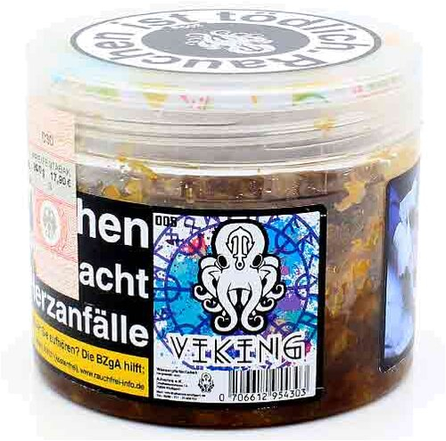 OCTOPUZ Viking Shisha Tabak (Vanille & Waldbeere) OCTOPUZ Viking Shisha Tabak (Vanille & Waldbeere)