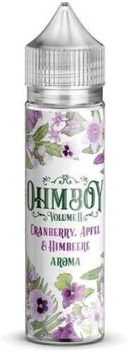 Ohmboy Volume II Cranberry, Apfel & Himbeere Aroma 15ml Longfill