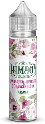 Ohmboy Volume II Rhabarber, Himbeere & Orangenblüte Aroma 15ml Longfill