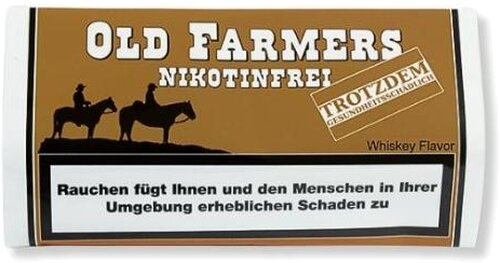 Old Farmers Brown Whiskey Nikotinfreier Tabakersatz 35g Old Farmers Brown Whiskey Nikotinfreier Tabakersatz 35g