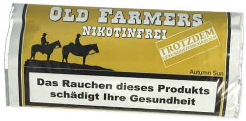 Old Farmers Sun Autumn Sun Nikotinfreier Tabakersatz 35g Old Farmers Sun Autumn Sun Nikotinfreier Tabakersatz 35g