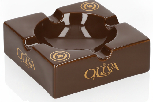 Oliva Zigarren Aschenbecher Braun