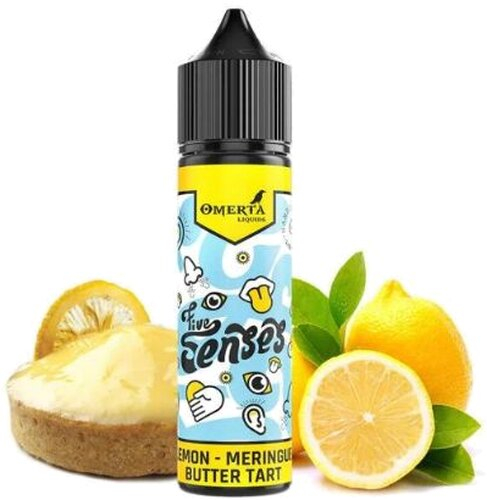 OMERTA LIQUIDS Five Senses Aroma Lemon-Meringue Butter Tart 15ml OMERTA LIQUIDS Five Senses Aroma Lemon-Meringue Butter Tart 15ml