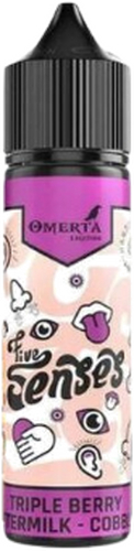 OMERTA LIQUIDS Five Senses Aroma Triple Berry, Buttermilk Cobbler 15ml