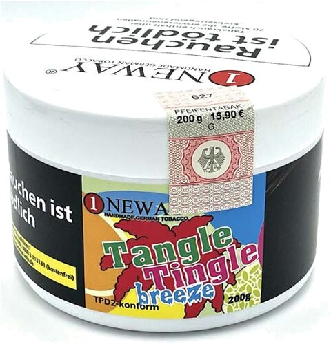 Oneway Tangle Tingle BREEZE 200g Shisha Tabak Oneway Tangle Tingle BREEZE 200g Shisha Tabak