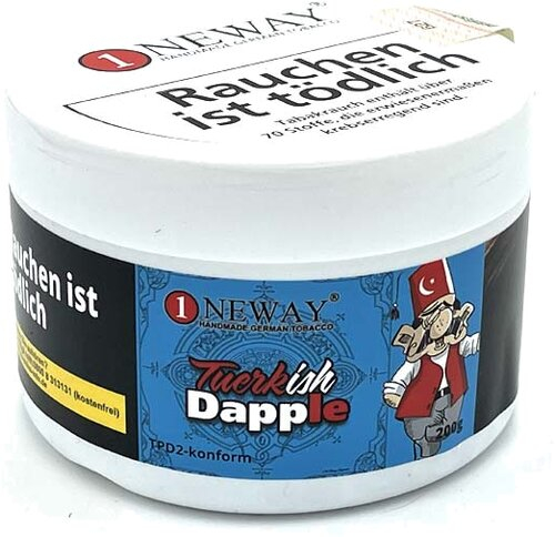 Oneway Tuerkish Dapple 200g Shisha Tabak Oneway Tuerkish Dapple 200g Shisha Tabak
