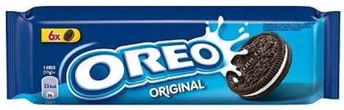 Oreo Keks aus zwei Kakaohälften 44g Pack