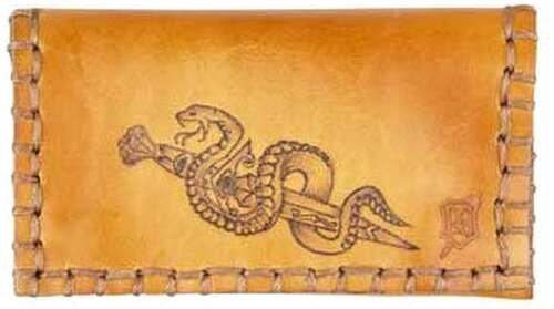 Original MR Drehertasche Leder braun Snake Original MR Drehertasche Leder braun Snake