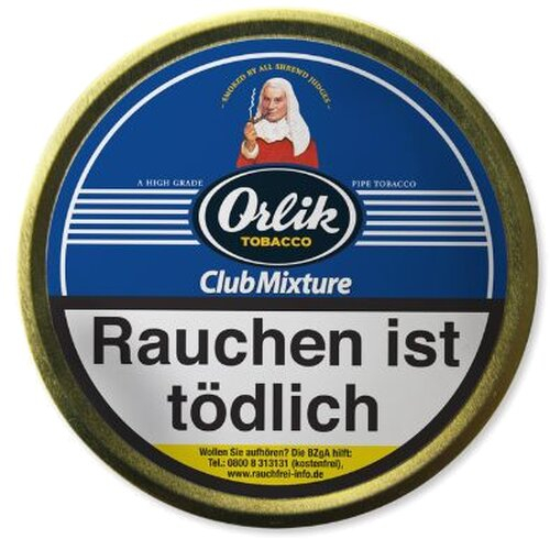 Orlik Club Danish Mixture Pfeifentabak 100g Dose