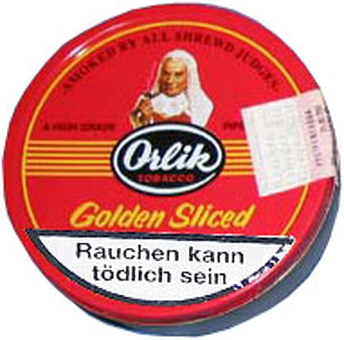 Orlik Golden Sliced Pfeifentabak 100g Dose Orlik Golden Sliced Pfeifentabak 100g Dose