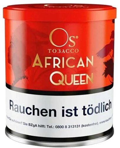 OS Tobacco African Queen 65g Pfeifentabak Dry Base OS Tobacco African Queen 65g Pfeifentabak Dry Base