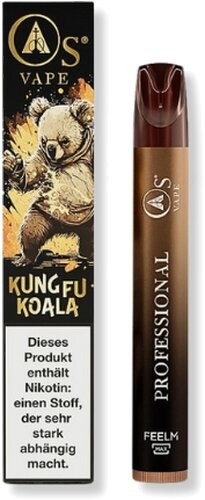 OS Vapes Einweg E-Zigarette Kung Fu Koala 20mg