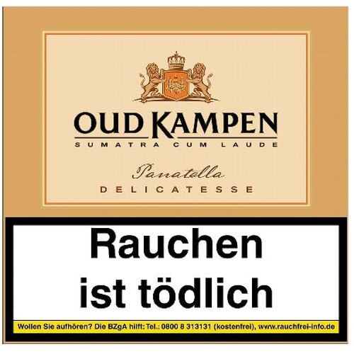 Oud Kampen Zigarren Panatella Delicatesse Sumatra Oud Kampen Zigarren Panatella Delicatesse Sumatra