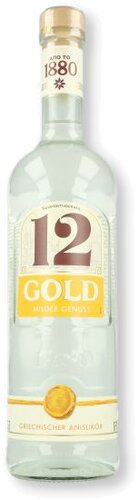 Ouzo 12 Gold 36% Vol. 700ml