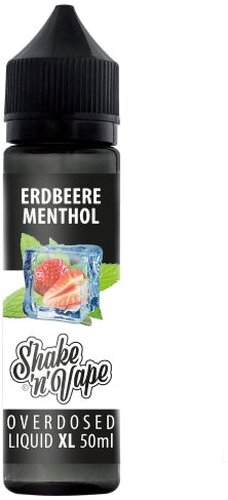 Overdosed e-Liquid 50 / 50 Erdbeer Menthol 50ml