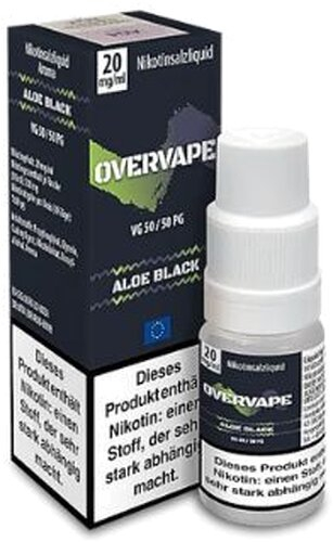 Overvape Aloe Black Nikotinsalzliquid 20mg