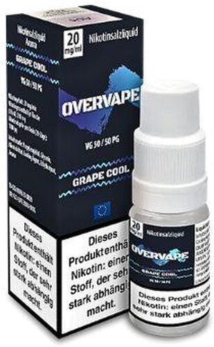 Overvape Grape Cool Nikotinsalzliquid 20mg
