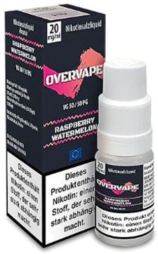 Overvape Raspberry Watermelon Nikotinsalzliquid 20mg