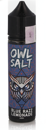 OWL Salt Longfill Aroma Blue Razz Lemonade 10ml in 60ml Flasche