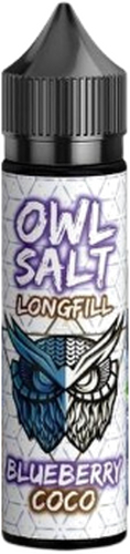 OWL Salt Longfill Aroma Blueberry Coco 10ml in 60ml Flasche