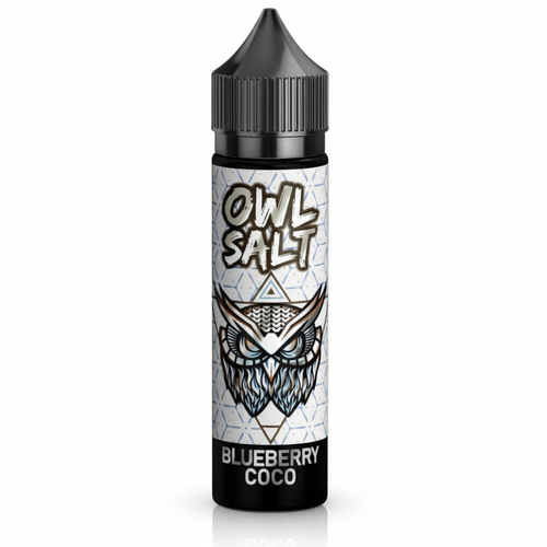 OWL Salt Longfill Aroma Blueberry Coco 10ml in 60ml Flasche