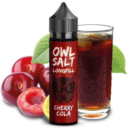 OWL Salt Longfill Aroma Cherry Cola 10ml in 60ml Flasche OWL Salt Longfill Aroma Cherry Cola 10ml in 60ml Flasche