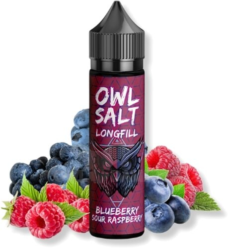 OWL Salt Longfill Blueberry Sour Raspberry Aroma 10ml
