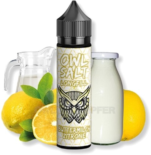OWL Salt Longfill Buttermilch Zitrone Aroma 10ml OWL Salt Longfill Buttermilch Zitrone Aroma 10ml