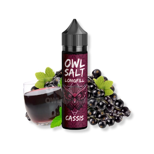 OWL Salt Longfill Cassis Aroma 10ml OWL Salt Longfill Cassis Aroma 10ml