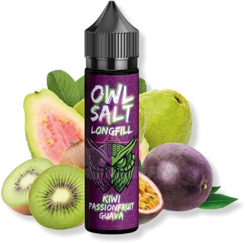OWL Salt Longfill Kiwi Passionfruit Guava Aroma 10ml OWL Salt Longfill Kiwi Passionfruit Guava Aroma 10ml