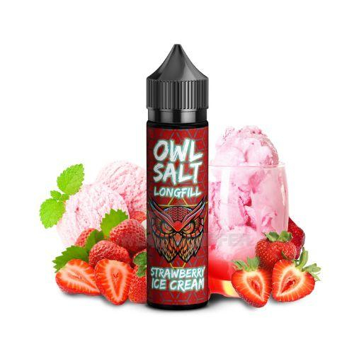 OWL Salt Longfill Strawberry Ice Cream Aroma 10ml OWL Salt Longfill Strawberry Ice Cream Aroma 10ml