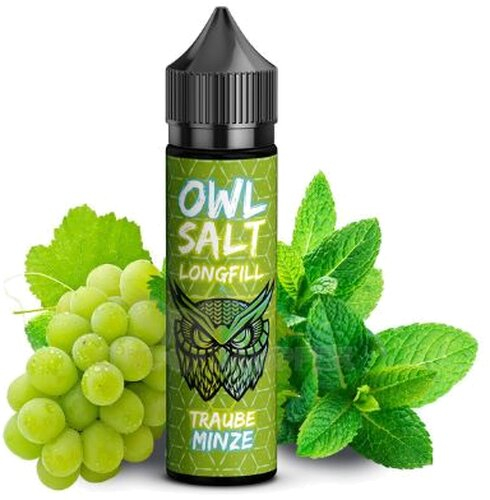 OWL Salt Longfill Traube Minze Aroma 10ml OWL Salt Longfill Traube Minze Aroma 10ml