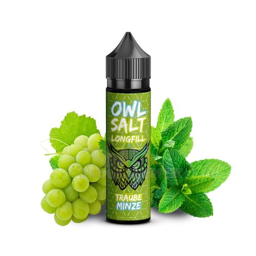 OWL Salt Longfill Traube Minze Aroma 10ml OWL Salt Longfill Traube Minze Aroma 10ml