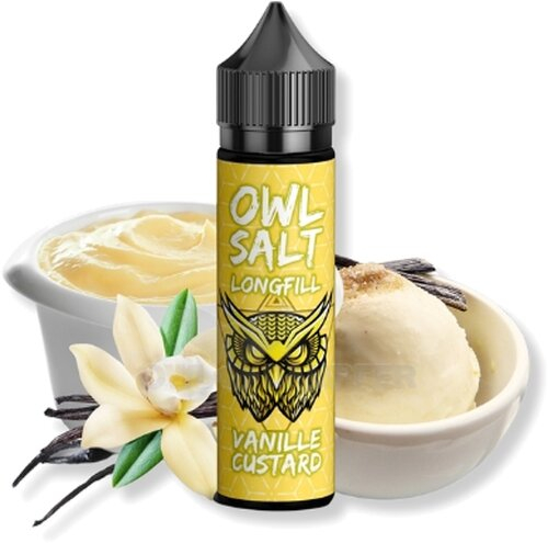 OWL Salt Longfill Vanille Custard Aroma 10ml