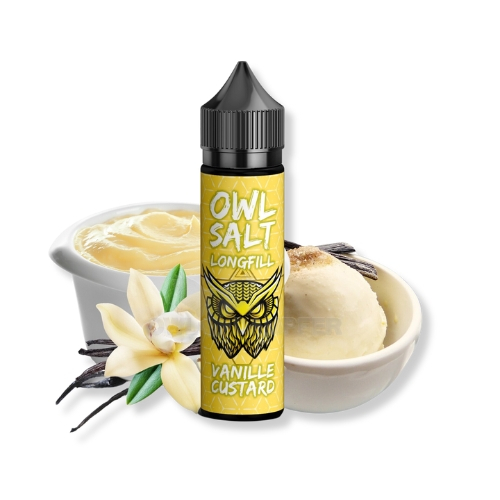 OWL Salt Longfill Vanille Custard Aroma 10ml OWL Salt Longfill Vanille Custard Aroma 10ml