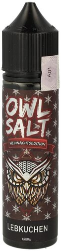 Owl Salt Longfill Weihnachtsedition Lebkuchen Aroma 10ml