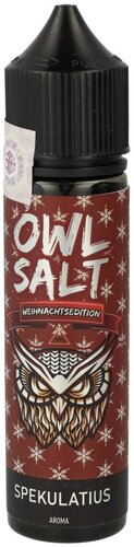 Owl Salt Longfill Weihnachtsedition Spekulatius Aroma 10ml Owl Salt Longfill Weihnachtsedition Spekulatius Aroma 10ml