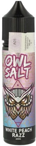 OWL Salt Longfill White Peach Razz Aroma 10ml