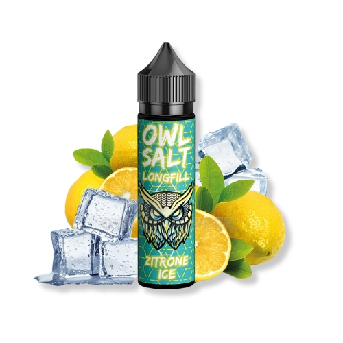 OWL Salt Longfill Zitrone Ice Aroma 10ml OWL Salt Longfill Zitrone Ice Aroma 10ml