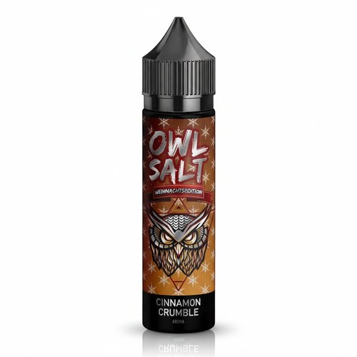 Owl Salt Weihnachtsedition Cinnamon Crumble Longfill Aroma 10ml