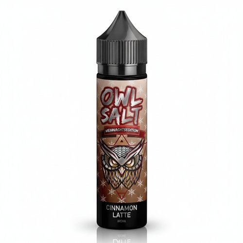 Owl Salt Weihnachtsedition Cinnamon Latte Longfill Aroma 10ml
