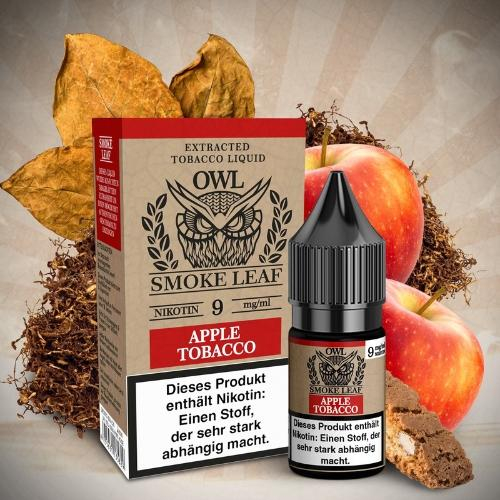 OWL Smoke Leaf Nikotinliquid Apple Tobacco 9mg OWL Smoke Leaf Nikotinliquid Apple Tobacco 9mg