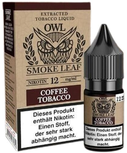 OWL Smoke Leaf Nikotinliquid Coffee Tobacco 12mg