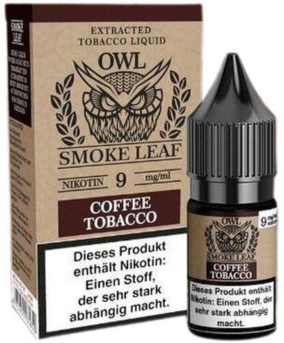OWL Smoke Leaf Nikotinliquid Coffee Tobacco 9mg