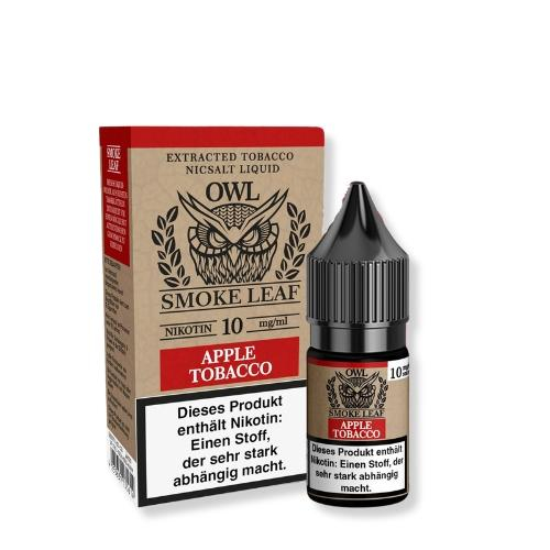 OWL Smoke Leaf Nikotinsalzliquid Apple Tobacco 10mg OWL Smoke Leaf Nikotinsalzliquid Apple Tobacco 10mg