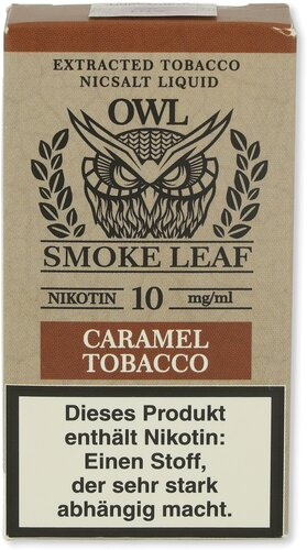 OWL Smoke Leaf Nikotinsalzliquid Caramel Tobacco 10mg